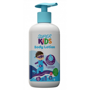 SUPER KIDS BODY LOTION INTENSIVE MOISTURIZATION FROM DAY 1 — FOR DAILY USE 200 ML